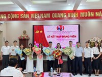  LỄ KẾT NẠP ĐẢNG VIÊN CHI BỘ KHOA ĐIỀU KHIỂN TÀU BIỂN (19/05/2026)